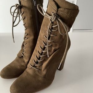Steve Madden Lace-up Booties